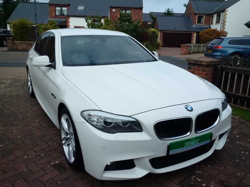 Illustration for article titled REPOST: Today's jaunt, BMW 5 Series, full cleanÂ